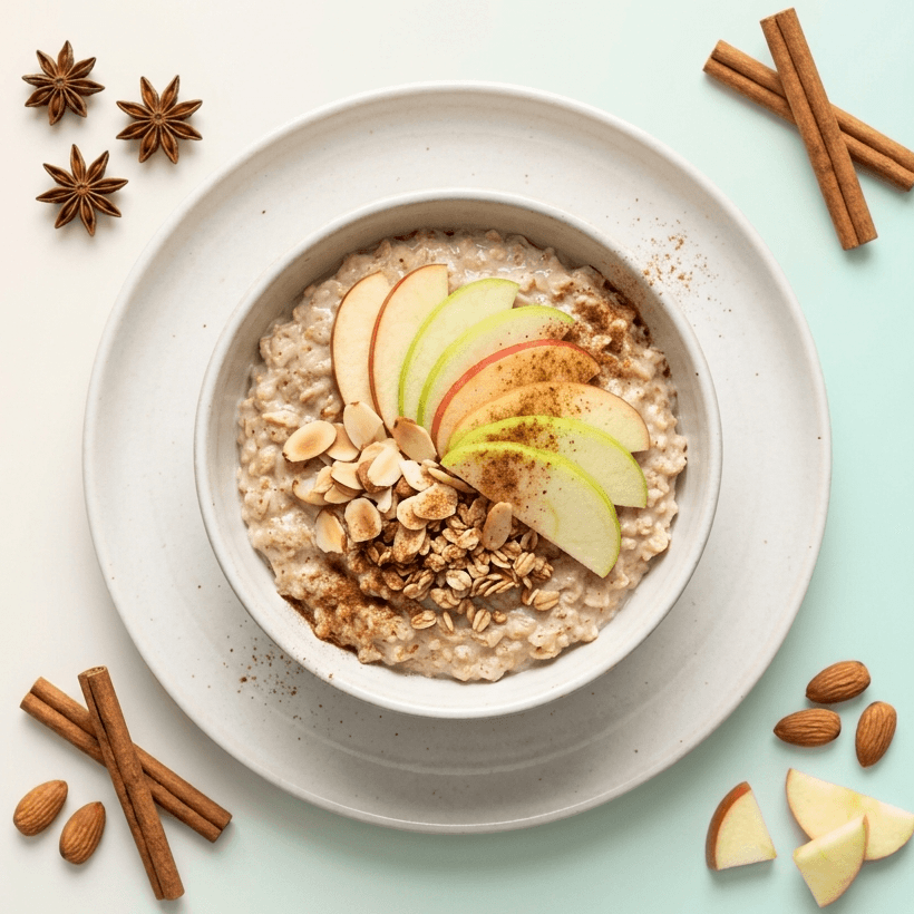 Porridge pomme-cannelle