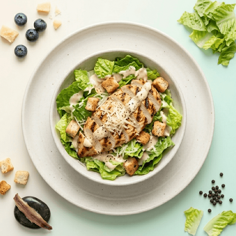 Salade César au poulet grillé